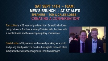 Saturday September 14th Men's Brunch